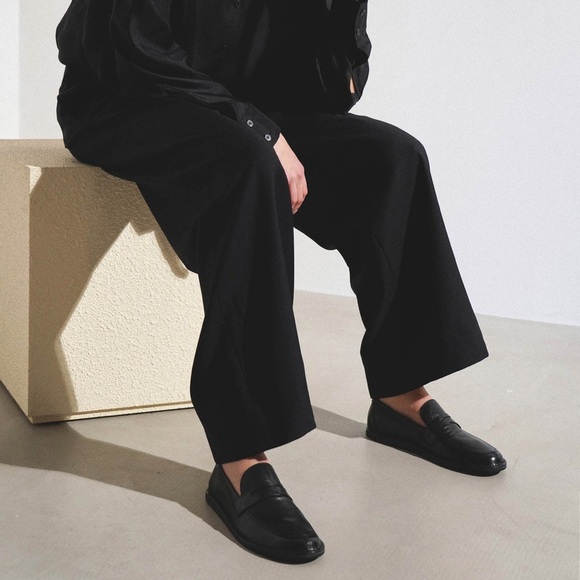 The Row Cary Penny Loafers - Picture 1 of 7